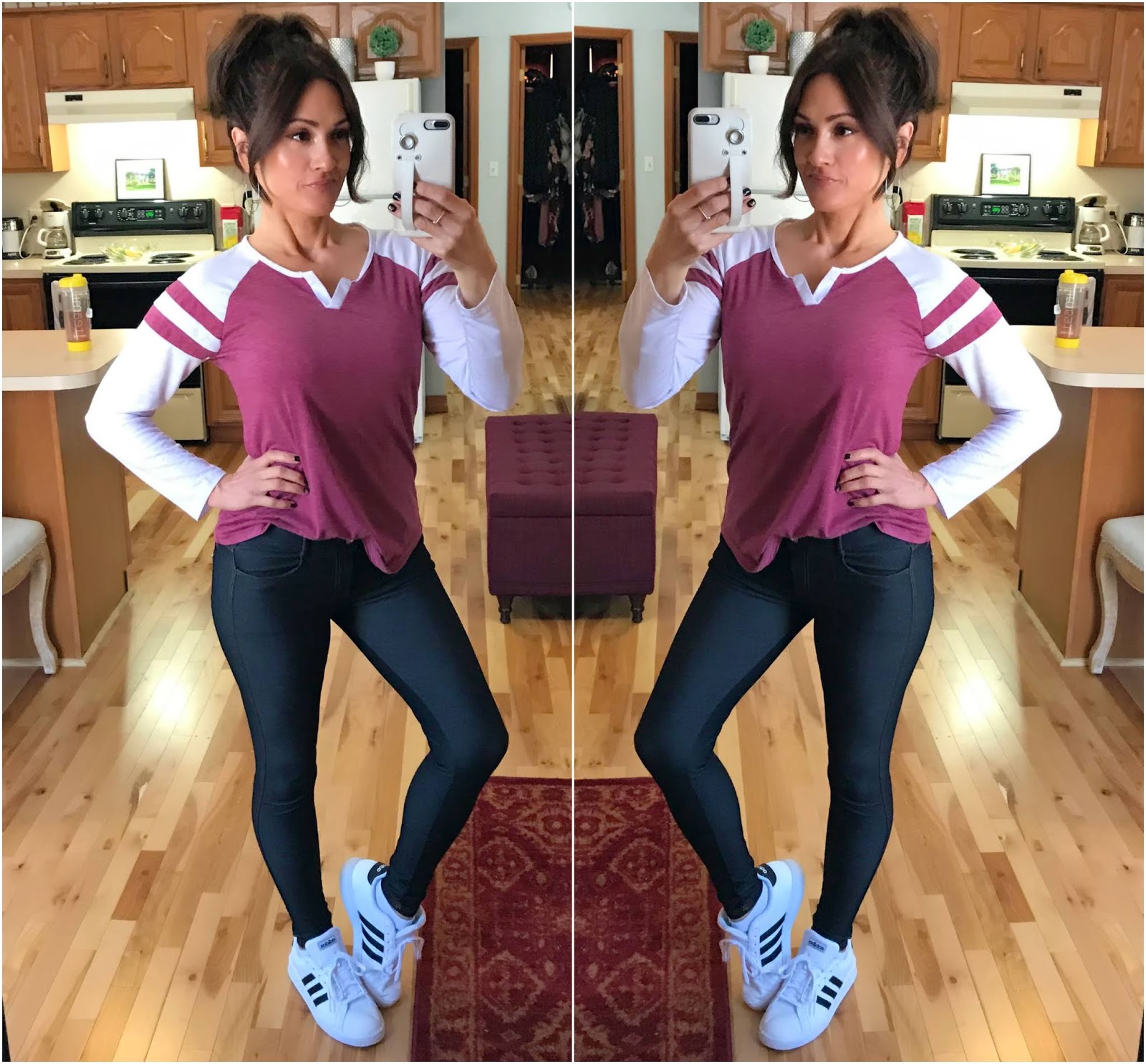 Baseball t best sale shirt outfit